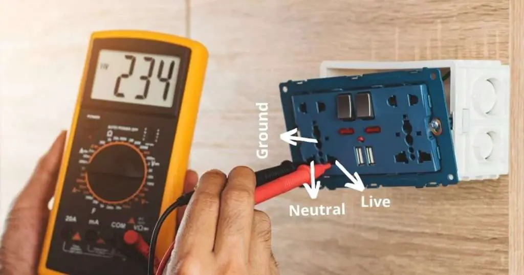 How to identify neutral wire with multimeter