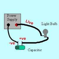how to charge a capacitor with a circuit
