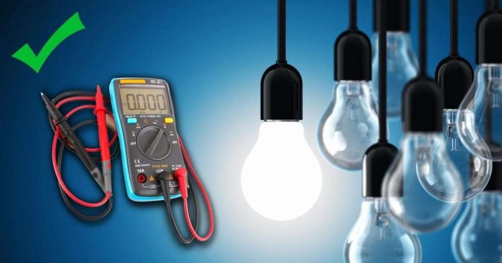 how to test a light socket with a multimeter