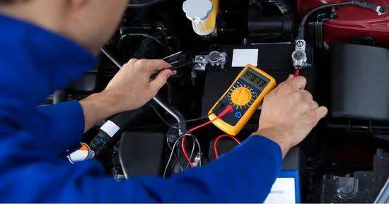 how to test car attery with multimeter