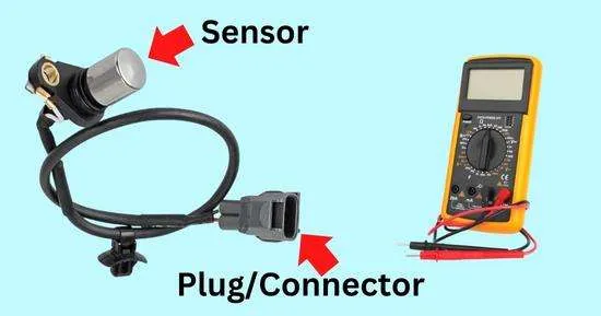 test 3 wire crank sensor with multimeter