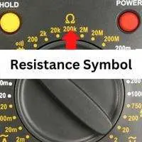 what is resistance symbol on multimeter