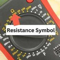 resistance symbol on multimeter