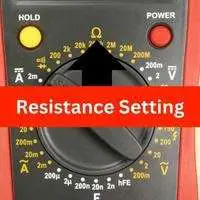 resistance symbol on multimeter