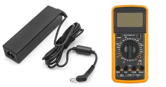 Test Laptop Charger with a Multimeter