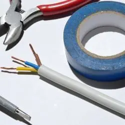 connect the wires with electrical method