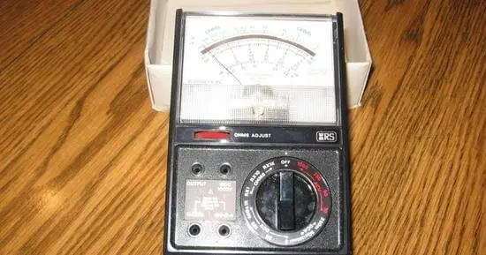 How to Use a Micronta Multimeter