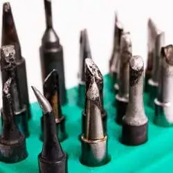 Types of soldering iron tips