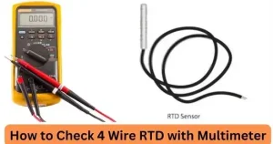 How to Check 4 Wire RTD with Multimeter