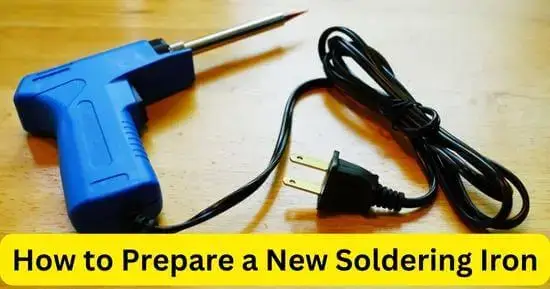 How to Prep a New Soldering Iron