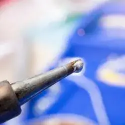 How to remove oxidation from a soldering iron tip